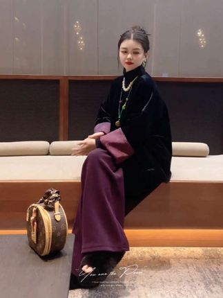#新中式穿搭 #国风正当红 #穿出女人的气质 #谁穿谁好看