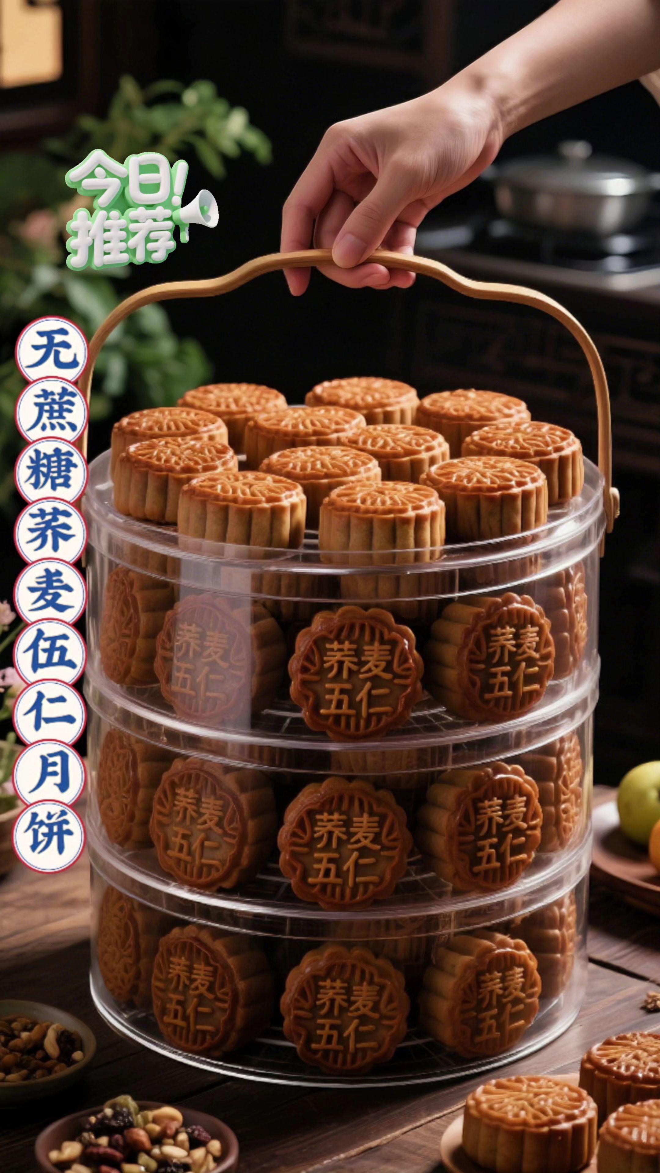 荞麦老式月饼,无蔗糖更对味! 老手艺起酥,一碰就掉渣。甜味源自食材本身,咬下去,酥皮裹着荞麦香,内馅绵密不齁,越嚼越有麦香回甘。 中秋团圆分着吃,不甜不腻添温馨;午后配茶当点 心,抗饿舒服解嘴馋;给爸妈囤着吃,无蔗糖+粗 粮,吃得放心更贴心!! #荞麦月饼#月饼#老式糕点#中秋必备#今日分享 @DOU+上热门@DOU+小助手