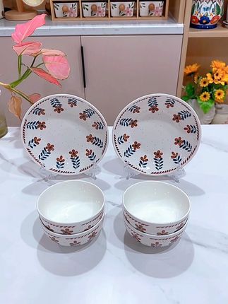 现在年轻人的厨房里都换上这款高颜值的#陶瓷餐具 #盘子 #米饭碗 #家居好物 #高端陶瓷