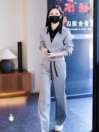 运动休闲套装#女装穿搭 #时尚气质穿搭 #减龄气质 #女装