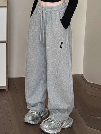 女童超好看裤子春季2025新款卫裤儿童春款阔腿裤女孩中大童运动裤#运动裤 #阔腿裤 #女童穿搭 #裤子 #卫裤
