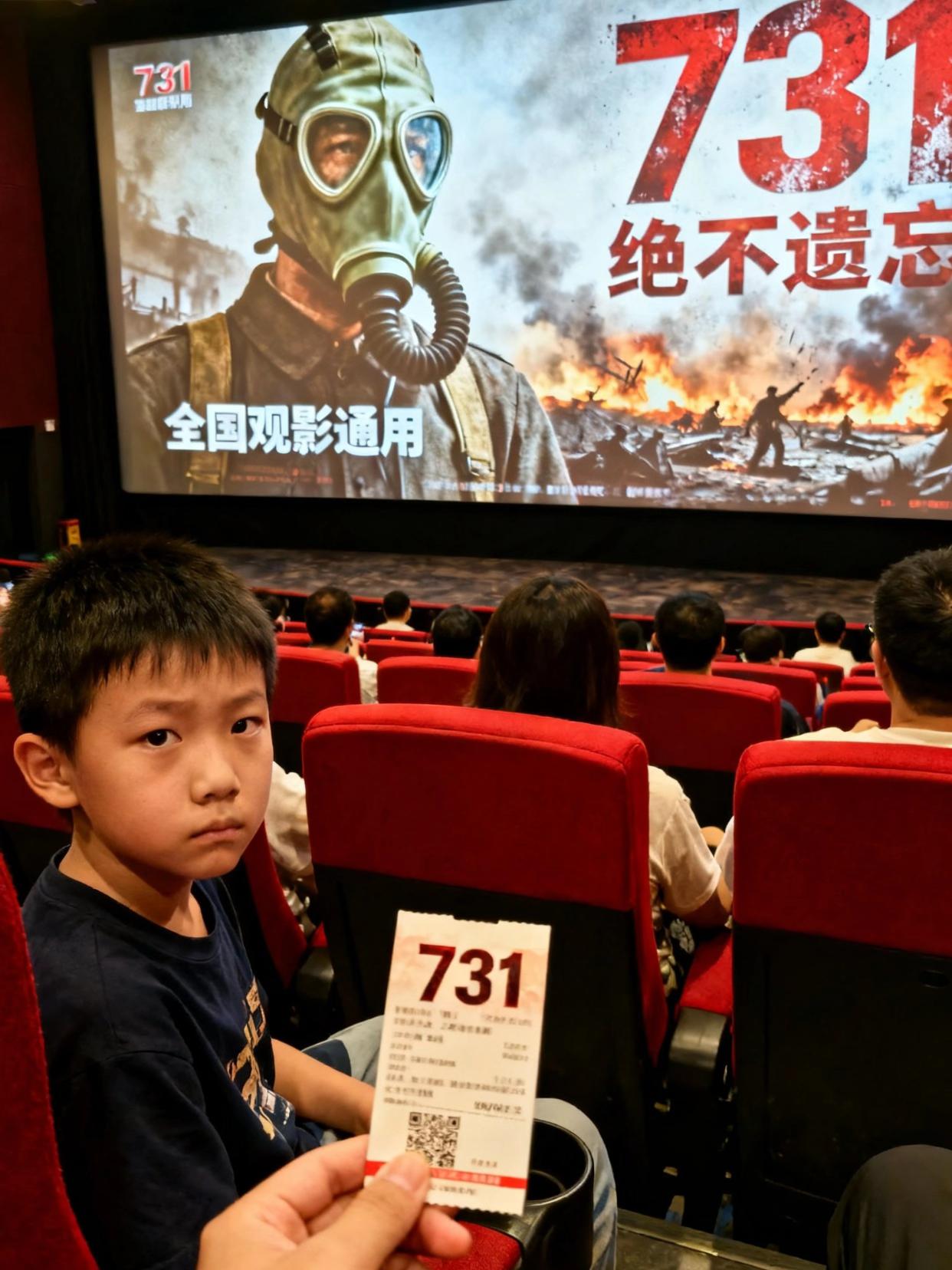 电影《731》细节里的历史真相与警示 这些细节值得细品: “防疫给水部队”的伪装点名册,撕开军国主义虚伪假面;樱花烙印、月份女孩,是731罪恶实验的残酷印记;中医抗疫的对比,彰显人性与反人性的对决。 小花的“自由”、蝴蝶结的诀别、墙上的十字,每一处都在揭露“健康换自由”的谎言,诉说绝境中的人性光辉与反抗。“夜樱花”计划与实验“遗产”,更警示着罪恶的深远危害。 这部电影让我们在细节中铭记历史,警惕罪恶,守护正义与和平。#电影731 #铭记历史#电影票团购 #731 #电影