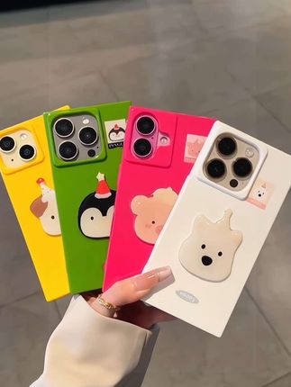 这么可爱的小萌宠🐶🐧🐷🐻❄️哪个女孩子能拒绝吖!#仙女必备 #是时候安排一下了 #闺蜜手机壳#这个手机壳真的长在我心巴上了