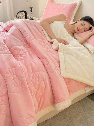 #牛奶绒毛毯 #珊瑚绒 #盖毯 #被子 #家纺床上用品