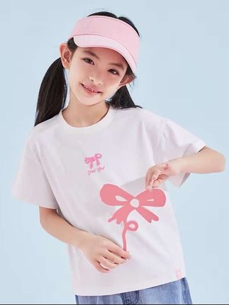 【冰藻泥】笛莎女童短袖T恤夏季中大童儿童半袖凉感上衣-732420417#爆款热卖中 #短袖t恤 #超便宜超划算 #夏季穿搭 #无限回购的宝藏单品
