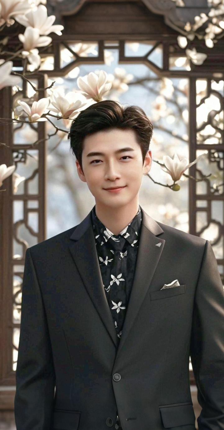 #AI扩图 #AI型男侧影