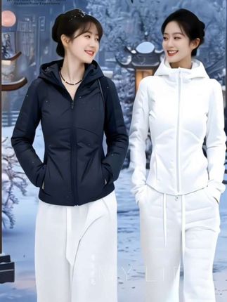 #棉服也能穿出时尚感 #棉服穿搭 #修身显瘦 #棉服外套 #减龄气质