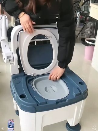 #移动马桶坐便器 #老人移动马桶 #移动马桶推荐 #移动马桶防臭#好帮手