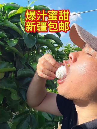 正宗#钦蜜9号百香果 香甜多汁,可以吃到饱的一款水果#产地直供 #新疆包邮