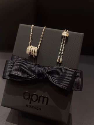 APM时来运转小蛮腰项链真的太美了~精致又百搭的三种戴法#杨紫同款项链 #apm小蛮腰项链 #高级感首饰 #亮闪闪项链女款 #送女生礼物