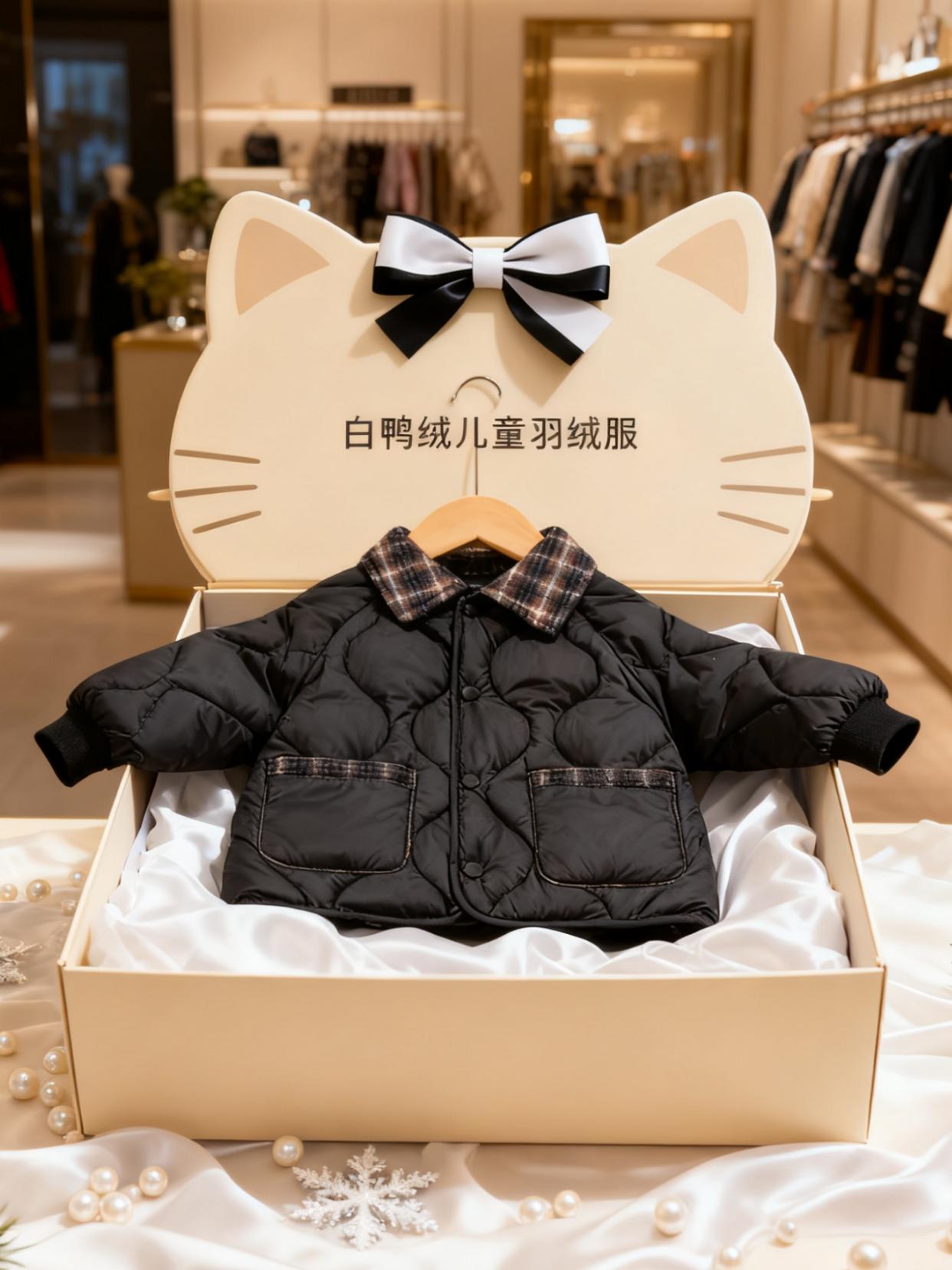 小绒衣里的暖冬。清晨蹲在衣柜前叠那件小羽绒服,指尖蹭过蓬松的米色礼盒,去年你攥着礼盒上的黑白蝴蝶结不肯放的模样,忽然就撞进心里。 内衬的白丝绸还软乎乎的,像你刚学会走路时扑进我怀里的触感。如今袖子能伸出盒外半寸,你也敢踩着雪粒子追小区的猫咪了。 散落的珍珠是你昨晚偷偷放的,说要给小衣服“戴发卡”。窗外的绿植映着阳光,落在衣服边角,竟比冬日的暖阳更暖——原来孩子的成长,都藏在这些被爱意裹着的小细节里,轻轻一碰,就满是温柔。#白鸭绒羽绒服 #保暖穿搭 #秋冬穿搭 #儿童穿搭 #宝妈情感共鸣