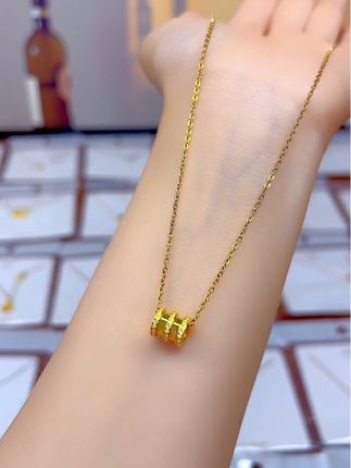 天啊 心心念念的小蛮腰项链终于到货了#爱了爱了 #日常分享࿆ #强烈推荐 #美爆了