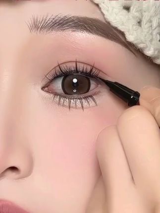 这个价到手3支#美妆好物 #眼线笔 #眼线液笔 #画眼线 #平价彩妆