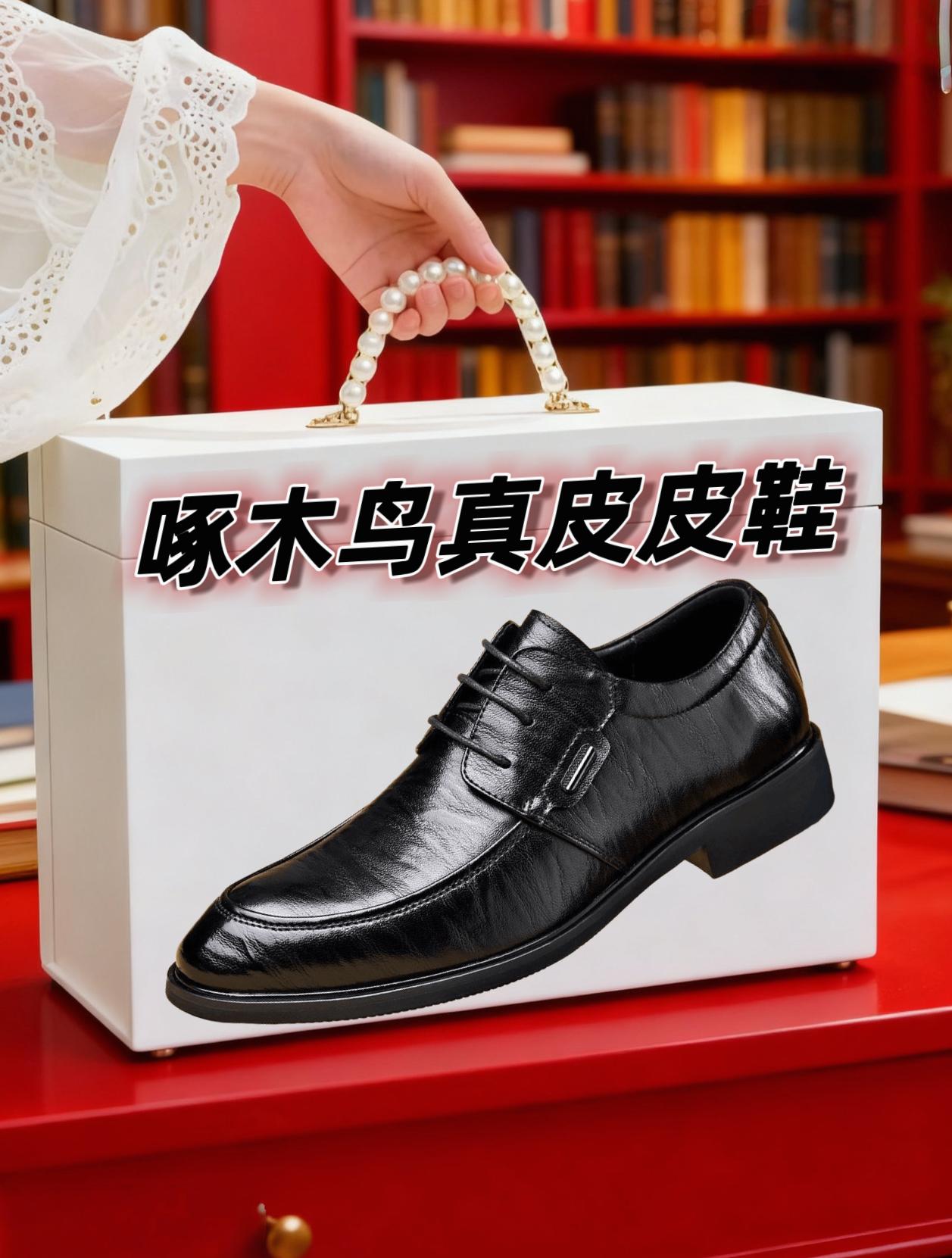 啄木鸟真软皮透气百搭男士皮鞋商务正装皮鞋。#梨形身材秋天怎么穿 #怎么穿显气质 #秋冬穿搭大揭秘 #穿搭第一步 #爱她就给她买最爱的lo鞋