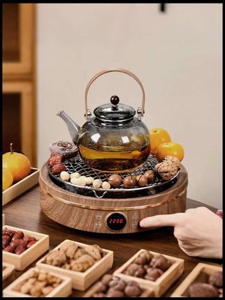 #煮茶 #围炉煮茶 #围炉煮茶把秋日氛围感拉满了 #围炉煮茶氛围拿捏了 #围炉煮茶烤红薯