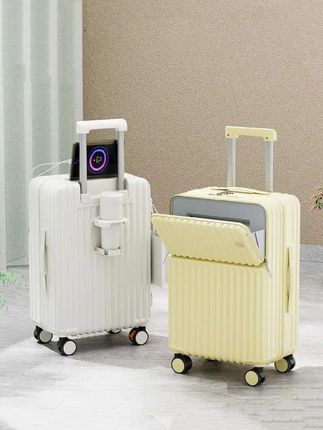 #行李箱推荐 前置开口登机行李箱大容量旅行拉杆箱万向轮密码皮箱#行李箱#拉杆箱#旅行箱#登机箱