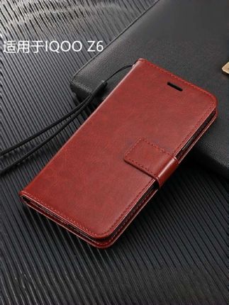 适用于IQOO Z6手机壳vivoiqooz6保护套V2220A翻盖皮套插卡男女款#网红手机壳#这个手机壳真的长在我心巴上了