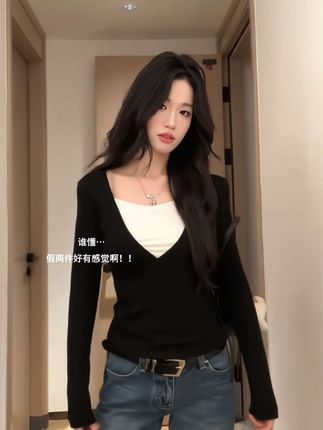 好温柔好韩好好看啊!!#甜辣妹 #休闲穿搭 #甜美风 #时髦精 #拽姐穿搭 @DOU+上热门