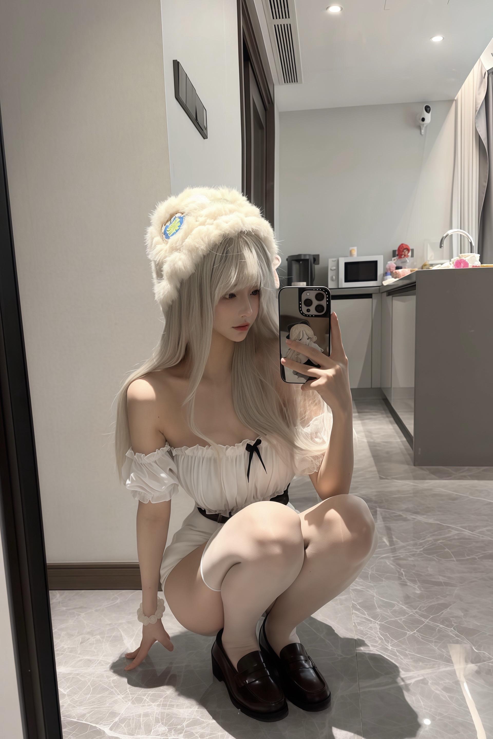 #白发