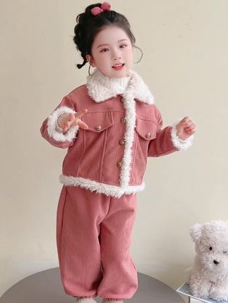 秋冬这样给女儿穿可爱又甜美#高品质童装 #女童穿搭
