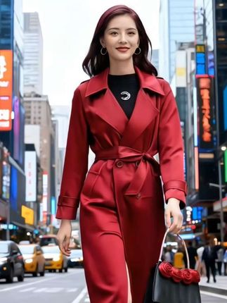 #优雅气质 #时尚气质穿搭 #女神穿搭 #气质风衣穿搭 #高端大气