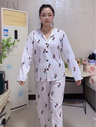 这价格真的可以冲!#睡衣控 #家居服分享 #女生必看 #宅家睡衣秀 #长袖睡衣