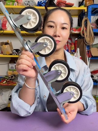 3寸 静音耐磨轮#五金工具