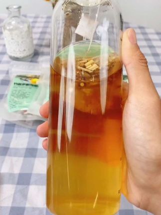 竹蔗茅根雪梨茶 #强烈推荐 #喝出好气色 #养生茶