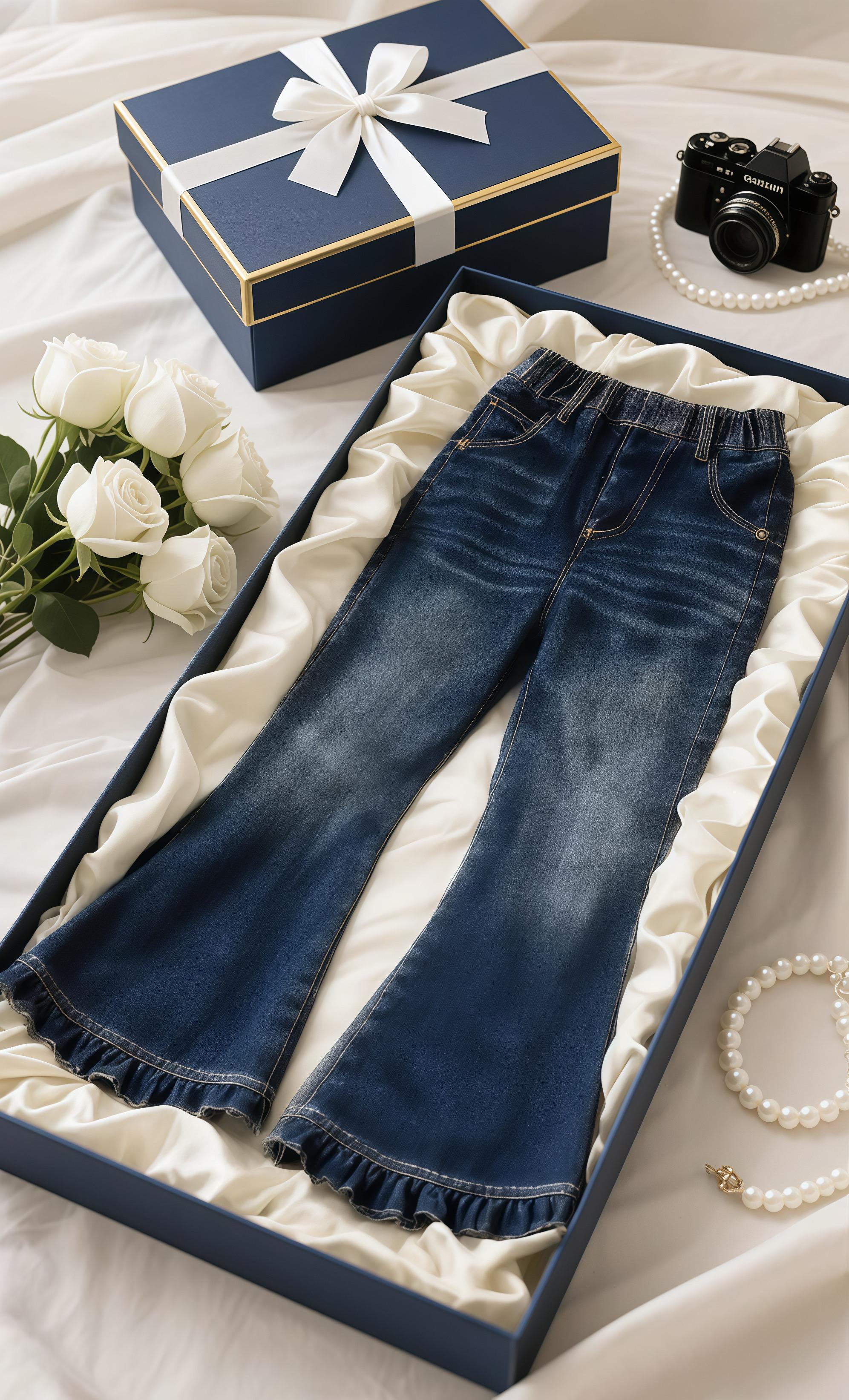 想要给孩子穿出洋气范,这条女童阔腿牛仔裤一定要入手!它是2025年的新款设计,专为中大童女孩打造,穿上身不仅时尚还显瘦。如果你也想让自家宝贝成为潮流小达人,那就快来选购吧!#时尚穿搭时尚穿搭时尚 #只做高品质 #今日穿搭 #穿搭穿搭 #时尚感穿搭