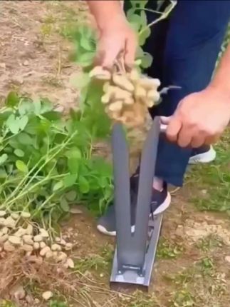 采摘花生新发明农用摘果机家用花生分离器脱粒机花生脱落