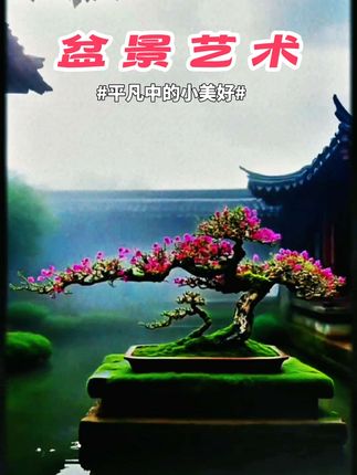 树庄盆景制作与养户宝典 盆景艺术 #盆景艺术分享 #抖音推广 #自然生态 #创意盆景 #艺术作品