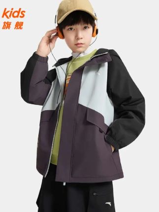 儿童2025新款加绒运动外套#户外穿搭 #新款上新 #高品质童装#多色可选 #面料柔软舒适 @巨量千川