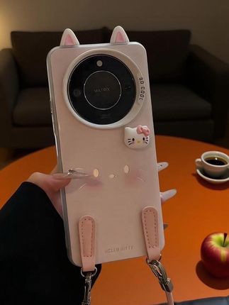 粉粉的Hello Kitty手机壳,自带猫耳和挂绳,可爱到想天天捧着,谁懂这种少女心💗#爱了爱了 #手机壳 #好物推荐🔥 #这也太好看了 #这个手机壳真的长在我心巴上了