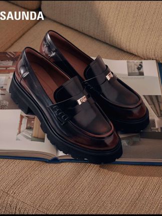 #英伦风小皮鞋#粗跟乐福鞋#厚底乐福鞋#新款上新