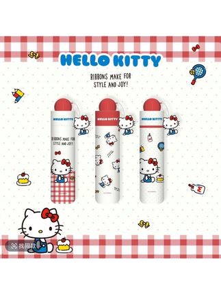 Hellokitty正版晴雨伞~一伞两用好可爱#晴雨伞两用 #雨伞推荐 #雨伞 #可爱到爆炸💥 #好物推荐🔥