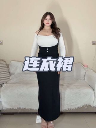 #辣妹连衣裙 #大码连衣裙 #大码显瘦