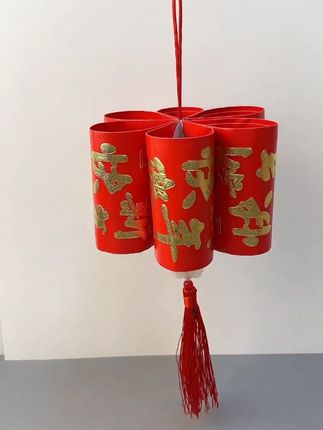 用六个红包,制作国庆节中秋节灯笼吧 !简单漂亮,快教作业啦~#手工diy #亲子手工 #中秋节手工灯笼 #国庆节手工
