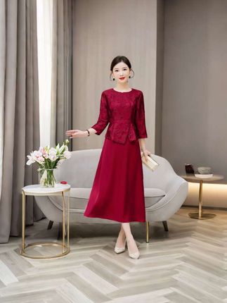 喜结良缘十一结婚喜婆婆婚宴装敬酒服新款妈妈蕾丝旗袍超好看气质#喜婆婆喜妈妈 #婚宴妈妈装 #洋气上档次 #婚礼妈妈礼服 #优雅气质