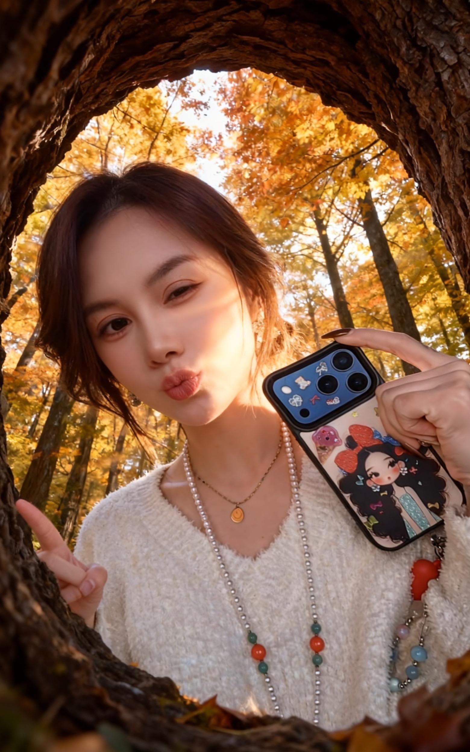 #今日分享 #落叶🍂 #我又心动了 #鎏金壳#超薄裸机