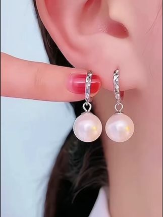 #时尚饰品 #精美耳饰 #优雅气质 #美出高级感 #贝珠耳环
