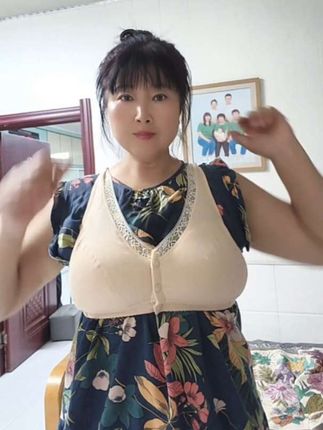 中老年文胸大码内衣无钢圈背心夏季内里前开扣,妈妈舒适薄款胸罩#妈妈穿搭 #前开扣文胸