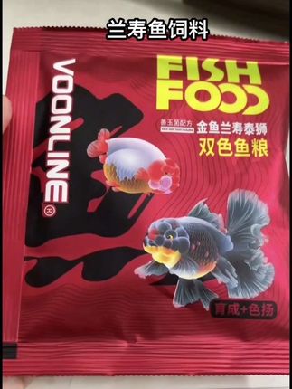 #观赏鱼饲料 #兰寿泰狮金鱼 #兰寿饲料 #兰寿饲料推荐 #兰寿鱼粮
