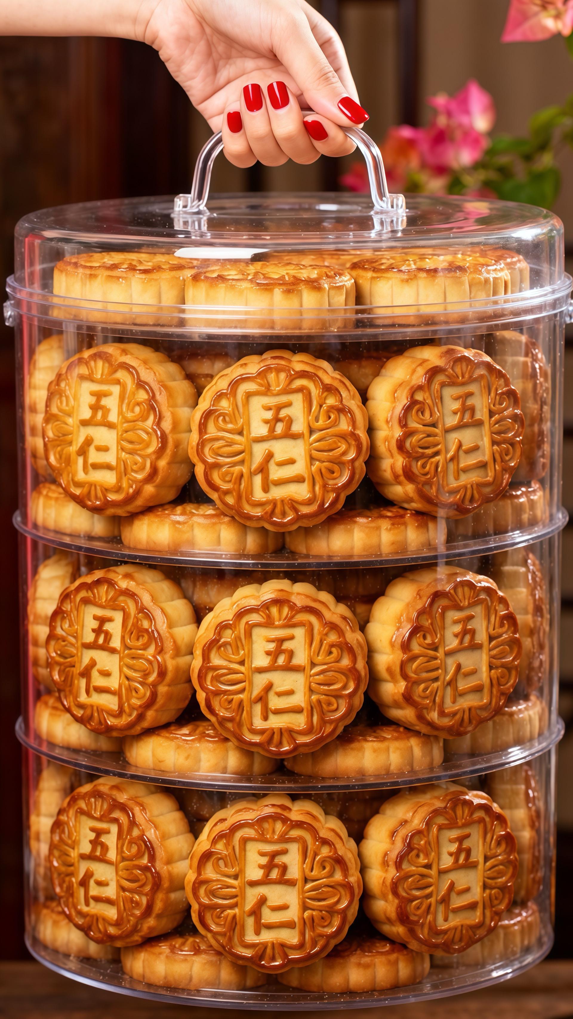 一口回到小时候!经典老五仁月饼!掰开满是料、饼皮酥到掉渣,内馅绵密不齁甜,咬一口满是坚果香,嚼得到的颗粒感超满足!不管是自己当茶点,还是中秋送长辈,都是心意之选!#手工老式正宗五仁月饼#月饼 #传统糕点 #中秋月饼#老五仁月饼儿时的味道