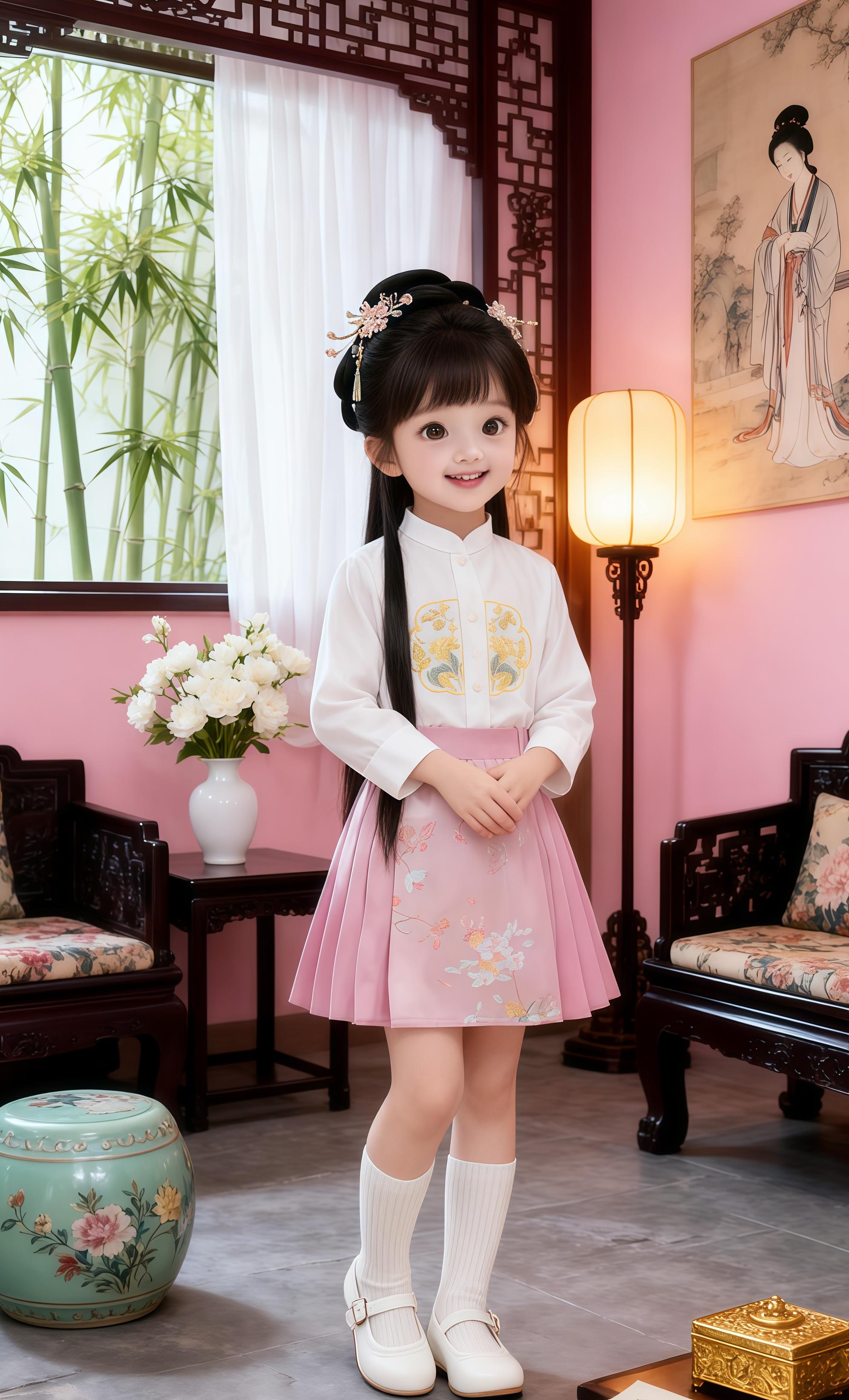 #女童汉服 #新中式穿搭 #秋季不露腿穿搭#早秋穿搭三分钟出门不是梦#秋冬穿搭新鲜感在线@DOU+上热门 @DOU+小助手
