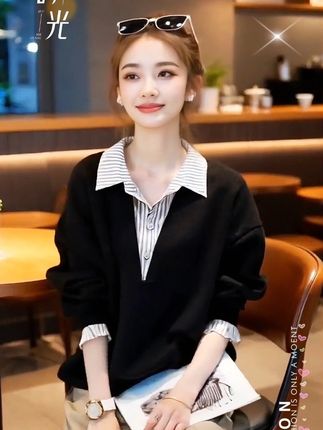 #简约百搭长袖上衣#时尚女装衬衫#春秋穿搭