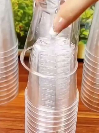 【1 0 0 只惠购】硬质一次性杯子加厚航空杯耐高温水杯酒杯家用商用#硬质一次性杯子 #一次性杯子