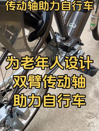 丸石传动轴助力自行车 丸石内三速传动轴助力自行车#爱生活爱骑行 #骑行 #自行车 #日本自行车 #轴传动助力自行车