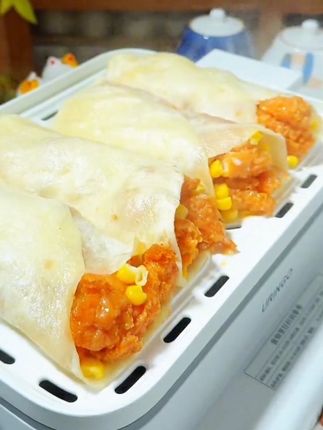#墨西哥鸡肉卷 #好吃到停不下来 #强烈推荐 #独立包装小点心 #懒人美食