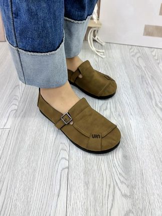 新款妈妈鞋一脚蹬复古女单鞋春季软底休闲鞋百搭透气防滑勃肯鞋#防滑休闲鞋 #勃肯鞋 #时尚休闲鞋