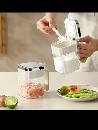 玻璃调料盒厨房家用调料组合套装调味罐子调料瓶调味瓶罐盐罐油壶#调料罐推荐#调料罐